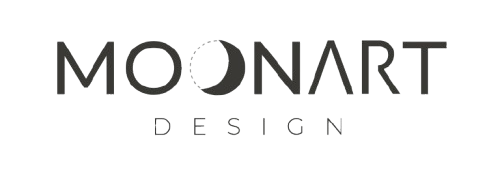 Moonart Design Resmi Logosu - 3D Baskı Modern Ev Dekorasyonu ve Tasarım Ürünleri
